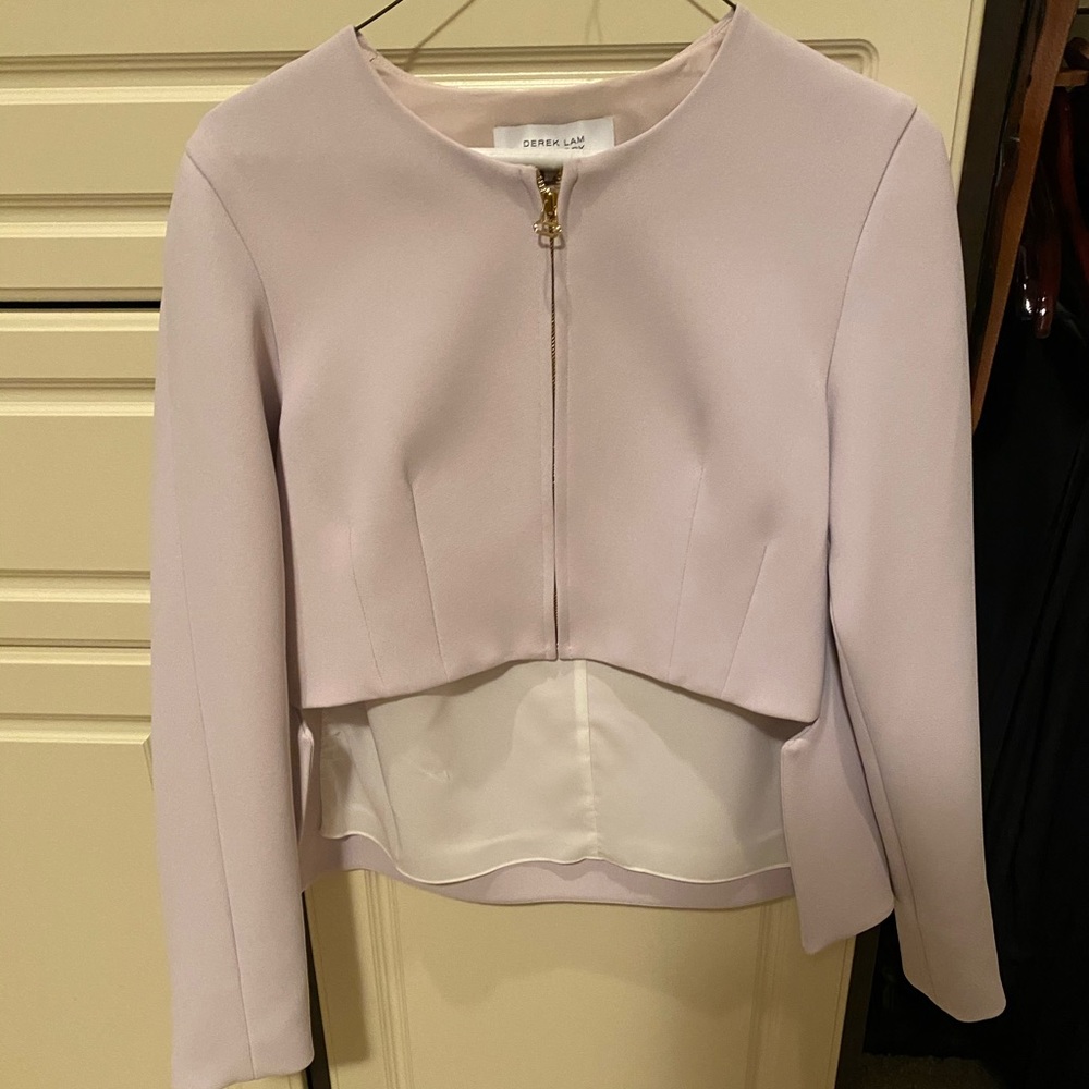 Derek Lam Bolero Rose Colored Jacket